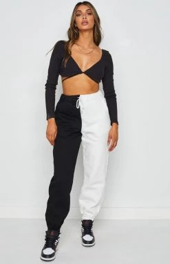 BB Exclusive Your Power Spliced Track Pants Mono Bottoms 14 BB Exclusive Your Power Spliced Track Pants Mono Bottoms