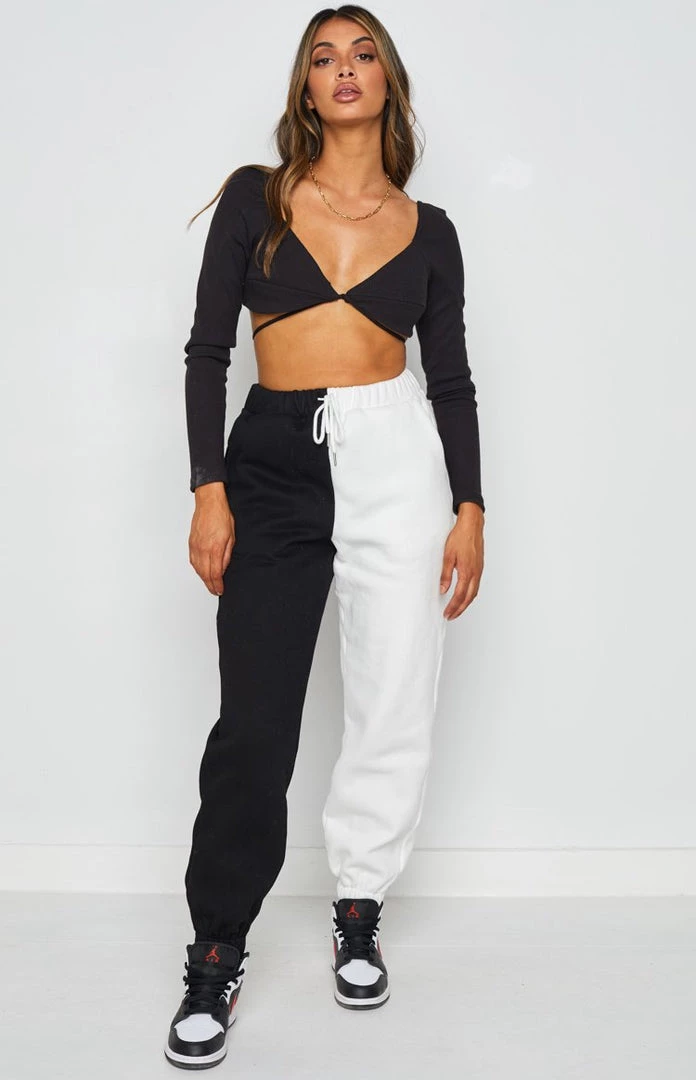 BB Exclusive Your Power Spliced Track Pants Mono Bottoms 5 BB Exclusive Your Power Spliced Track Pants Mono Bottoms