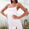 BB Exclusive Dresses Zadie White Mini Dress