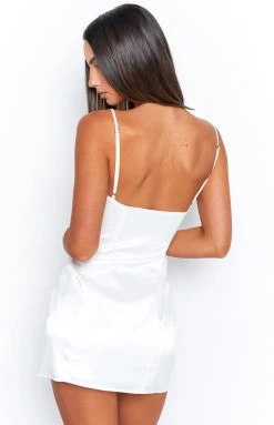 BB Exclusive Dresses Zadie White Mini Dress