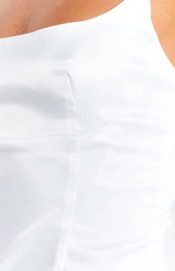 BB Exclusive Dresses Zadie White Mini Dress