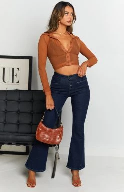 BB Exclusive Lina Flared Jeans Indigo