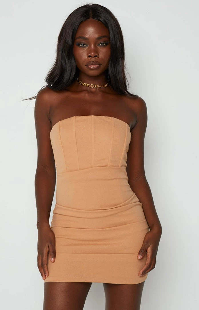 Beginning Boutique Zazu Brown Mini Dress Dresses 3 Beginning Boutique Zazu Brown Mini Dress Dresses