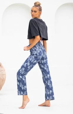 BB Exclusive Bottoms Zeppelin Patchwork Denim Jeans