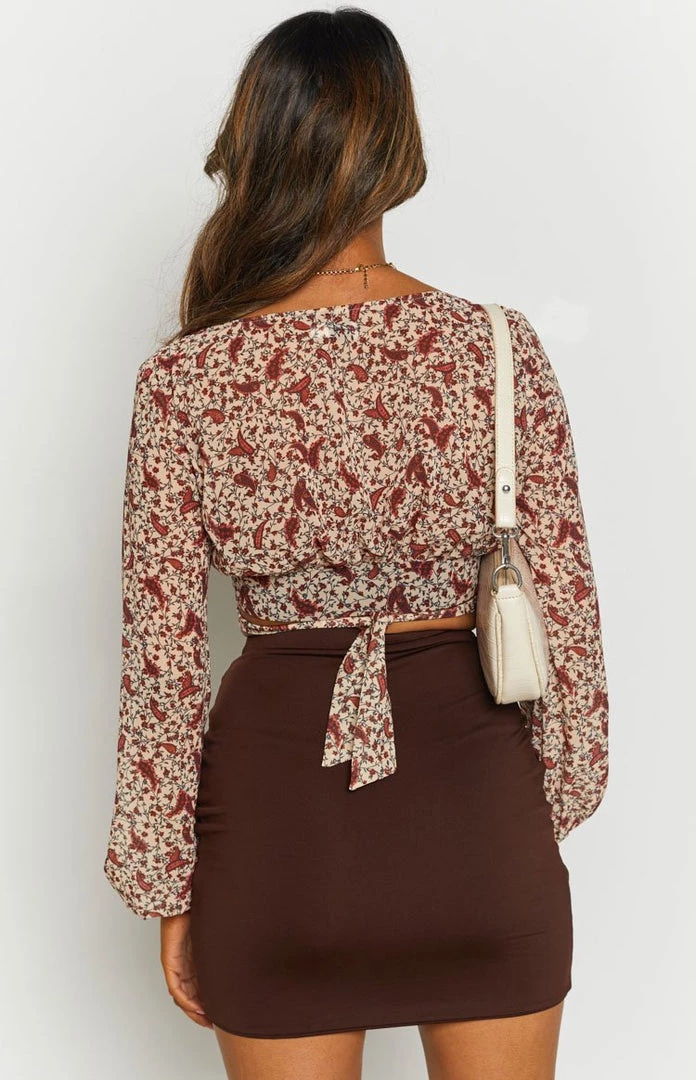 BB Exclusive Zion Mini Skirt Mocha Bottoms 7 BB Exclusive Zion Mini Skirt Mocha Bottoms