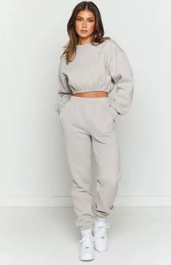 BB Exclusive Zippi Grey Sweat Pants New