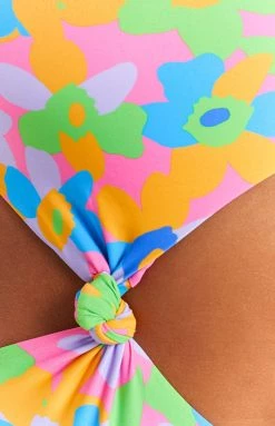 BB Exclusive Zoie Floral Strapless One Piece New