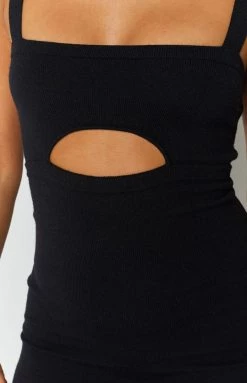 BB Exclusive Zuri Knit Dress With Bolero Black