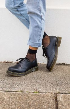 Dr. Martens DMC Black Smooth Leather Shoes Dr Martens 16 Dr. Martens DMC Black Smooth Leather Shoes Dr Martens