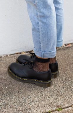Dr. Martens DMC Black Smooth Leather Shoes Dr Martens 18 Dr. Martens DMC Black Smooth Leather Shoes Dr Martens