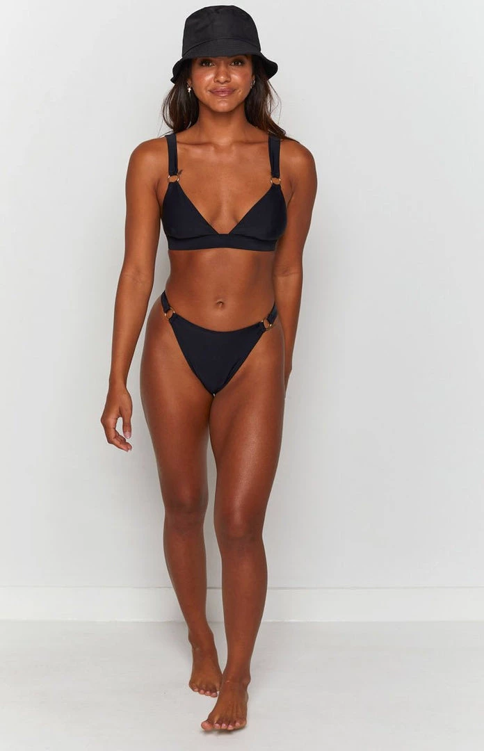 Swimwear 9.0 Swim Patriotic Bikini Bottoms Black 5 Swimwear 9.0 Swim Patriotic Bikini Bottoms Black