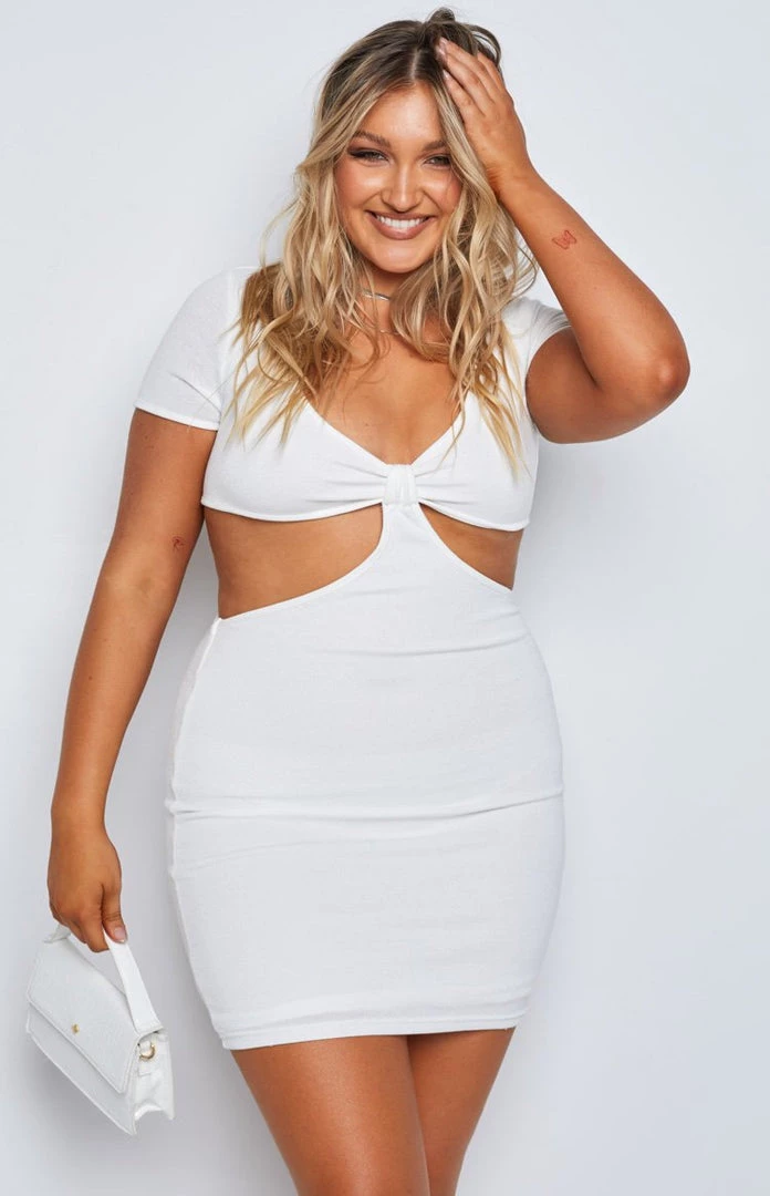 Beginning Boutique Bold Move Cut Out Mini Dress White Dresses 6 Beginning Boutique Bold Move Cut Out Mini Dress White Dresses