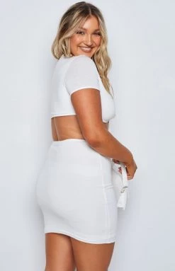 Beginning Boutique Bold Move Cut Out Mini Dress White Dresses 21 Beginning Boutique Bold Move Cut Out Mini Dress White Dresses