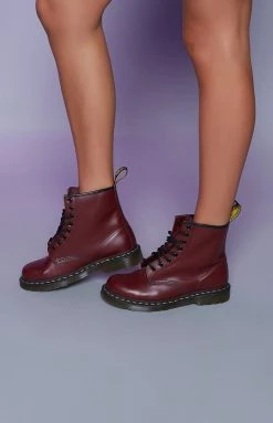 Dr Martens Dr. Martens 1460 Boot Cherry Red Smooth