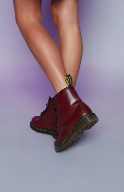 Dr Martens Dr. Martens 1460 Boot Cherry Red Smooth