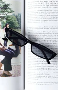 Back In Stock Eclat Ziggy Sunglasses Black