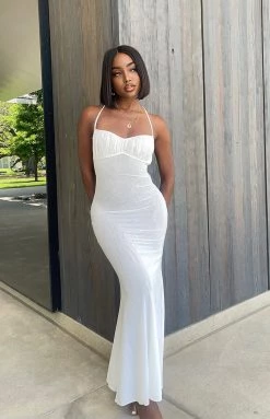 BB Exclusive Elysium White Maxi Dress Dresses