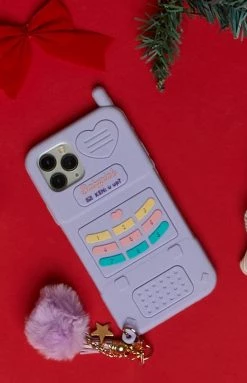 Beginning Boutique Sale Clueless IPhone 12 Case Purple