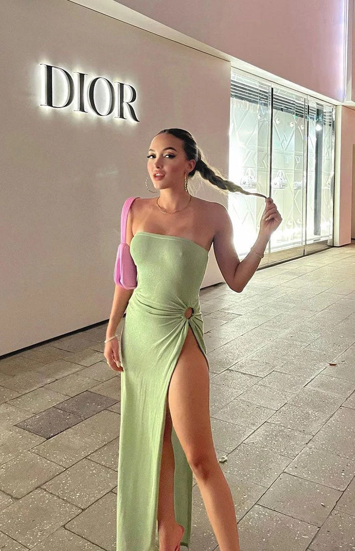 Emma Rose X Beginning Boutique Dresses Girls' Night Out Green Midi Dress 14 Emma Rose X Beginning Boutique Dresses Girls' Night Out Green Midi Dress