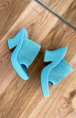 Tony Bianco Matrix Ice Waffle Wedges