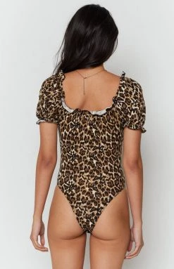 BB Exclusive Tops Josefina Bodysuit Leopard 13 BB Exclusive Tops Josefina Bodysuit Leopard