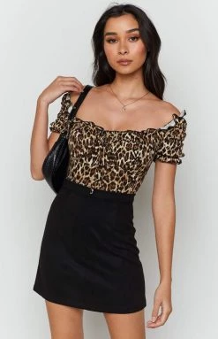 BB Exclusive Tops Josefina Bodysuit Leopard 14 BB Exclusive Tops Josefina Bodysuit Leopard