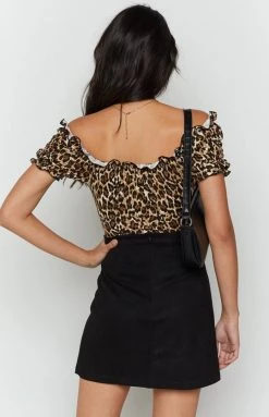 BB Exclusive Tops Josefina Bodysuit Leopard 16 BB Exclusive Tops Josefina Bodysuit Leopard
