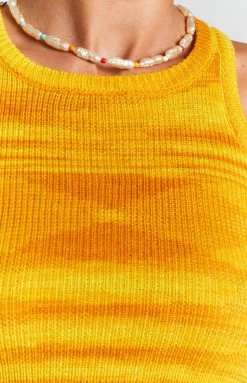 Beginning Boutique Chicago Tank Yellow