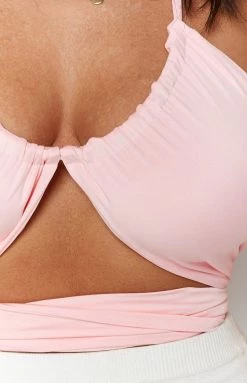 BB Exclusive Tops Niomi Crop Top Pink 23 BB Exclusive Tops Niomi Crop Top Pink