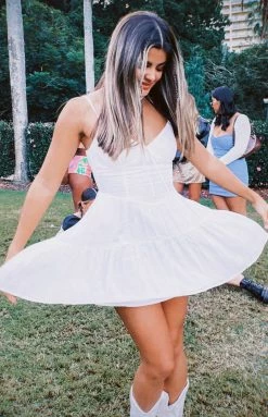 BB Exclusive New Pamela White Mini Dress