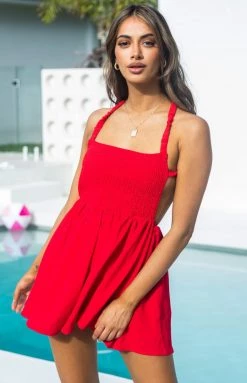 BB Exclusive Dresses Sun Kissed Dress Red