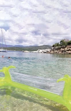 Sunnylife Sale Inflatable Tropical Float Away Neon Lime Volley Ball Set